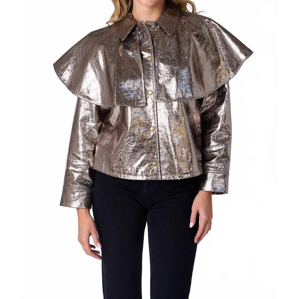 NEW CROSBY BY MOLLIE BURCH sibley jacket in gunmetal